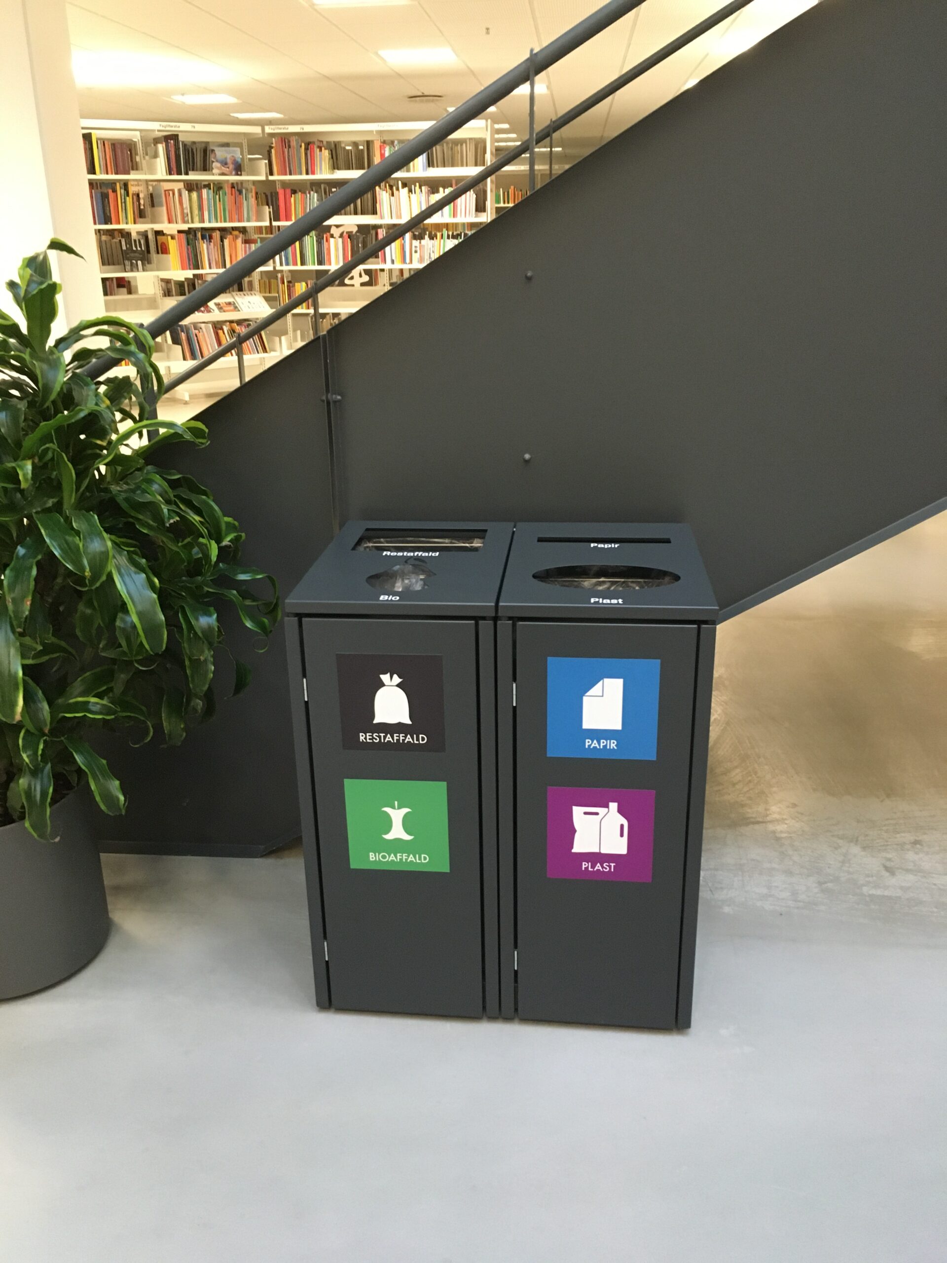 indendørs kildesortering