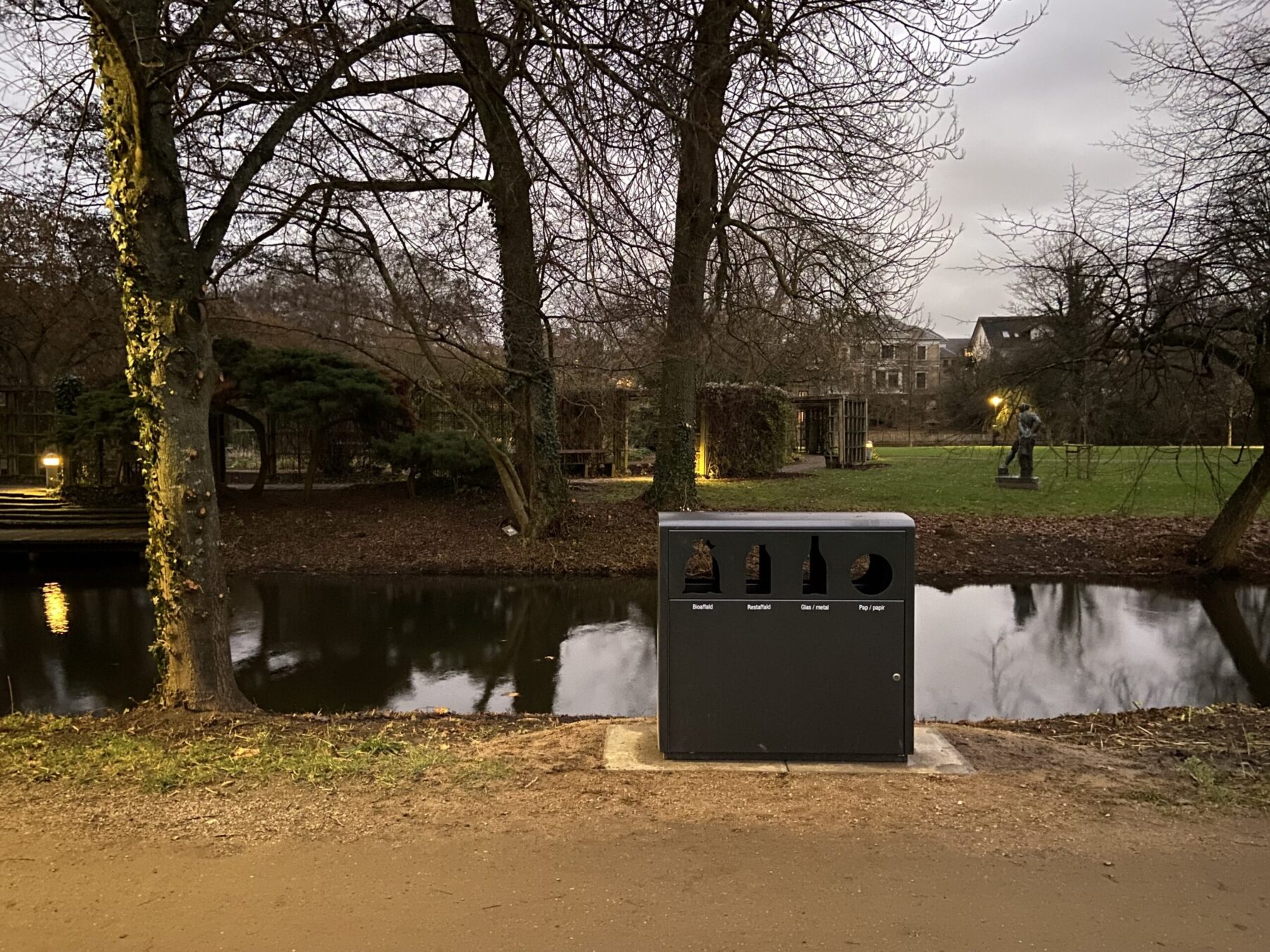 affaldssortering udendørs odense